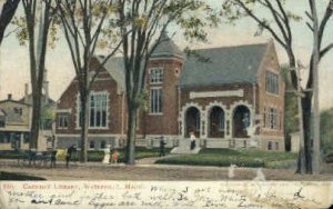 Carnegie Library in Waterville, Maine