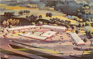 Tulsa Oklahoma 1960s Postcard West holiday Inn Motel