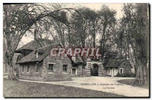Old Postcard Versailles Trianon The farm Hamlet