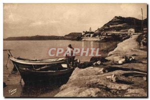 Old Postcard Sites Provence Littoral Marseille Berre Banks of the Deep Pond R...