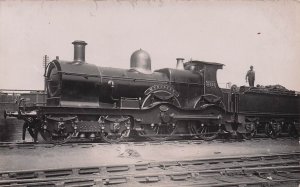 GWR Wynnstay Train Railway Real Photo Old Postcard