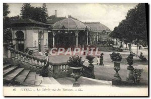 Old Postcard Vittel Views Galleries Terrasses