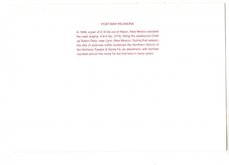 Railway Train, Lynn New Mexico