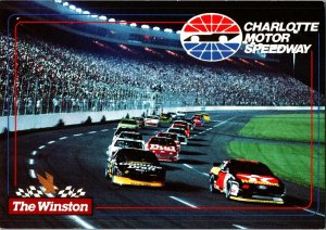 The Winston Charlotte Motor Speedway Charlotte NC Postcard H73