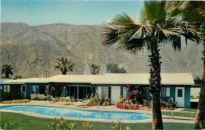 Dinah Shore Movie Star pool Montgomery Palm Springs California 1960s 5502