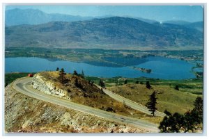 1962 Anarachist Mountain Highway International Viewpoint BC Canada Postcard