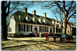 Postcard - Wetherburn's Tavern - Williamsburg, Virginia