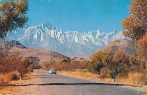 Whitney Portals Highway, Lone Pine CA, California - Lone Pine Peak Mt Whitney