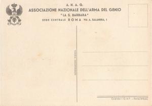 RETROSI signed IV ADUNATA NAZIONALE ARMA del GENIO FIRENZE 1936 Florence Italy