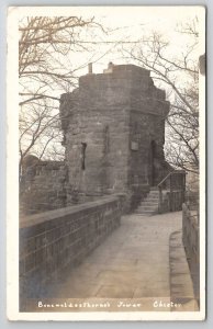 Chester England Bonewaldesthorne's Tower Cheshire Real Photo Postcard A50