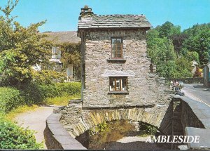 Cumbria Postcard - The Old Bridge House - Amberside    SM257