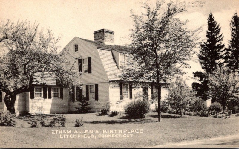 Connecticut Litchfield Etham Allen's Birthplace