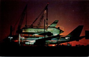 Alabama Huntsville Space Shuttle Enterprise Being Unloaded From 747 Carrier