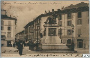 76708 - vintage postcard - LECCO City: Manzoni 1905 monument-