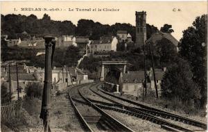 CPA MEULAN - Le Tunnel et le Clocher (453080)