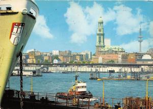 BG33019 hamburg germany hafen mit michaeliskirche  ship bateaux