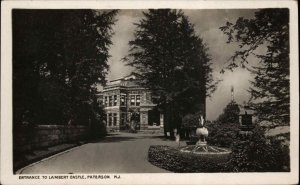 Paterson New Jersey NJ Lambert Castle c1905 Real Photo Postcard #2