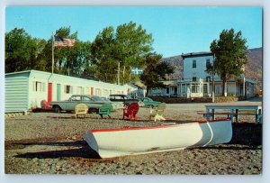 Carleton-sur-mer Quebec Canada Postcard Hotel Motel St-Louis c1960's