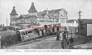 New Zealand, Wellington, Kelburne Cable Tram & Kiosk