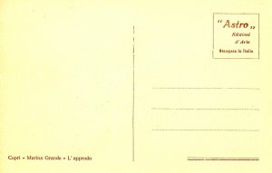 Italy - Capri. Marina Grande, The Landing