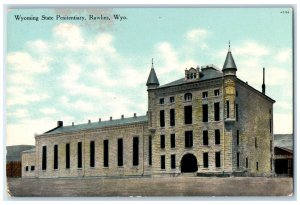c1910 Wyoming State Penitentiary Rawlins Wyoming WY Antique Unposted Postcard