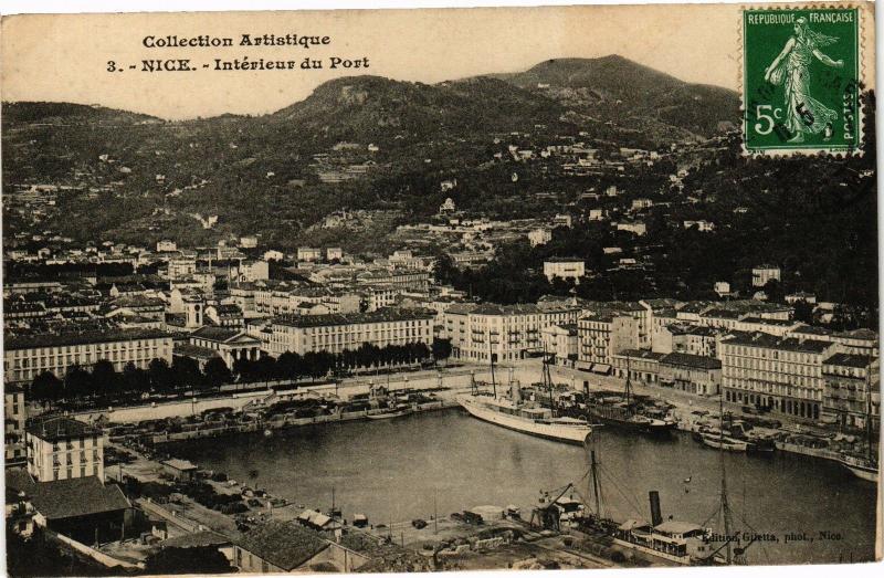 CPA Collection Artistique - NICE - Intérieur du Port (203248)