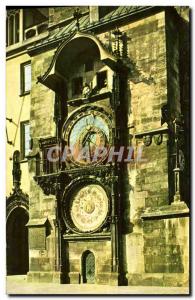 Postcard Modern Praha The Old Town Clock