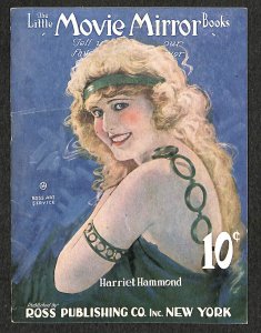 The Little MOVIE MIRROR Books Harriet Hammond 1920 Excellent Shape 4.5 x 6