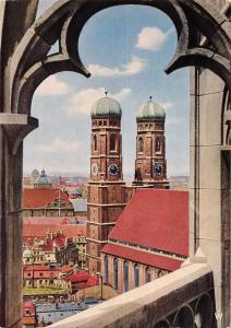 BT15334 Munchen blick vom neuen rathaus auf frauenkirche          Germany