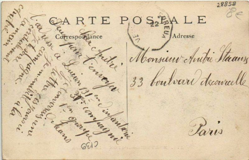 CPA BRETEUIL sur ITON-Le Chateau (28858)