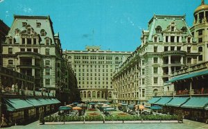 Vintage Postcard Hotel Dennis By The Sea In Atlantic City Dexter Press Inc. Pub.