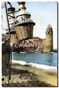 Old Postcard Collioure Lamparos