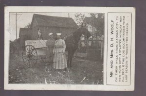 Kansas City MISSOURI 1910 CROSS COUNTRY TRAVELER Long Distance Walker WOOLF