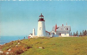 Pemaquid Point, Lighthouse New Harbor, Maine USA 1972