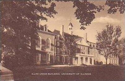 Illinois Illini Union Building University of Illinois Artvue