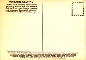 Victoria Station Restaurants - Advertising