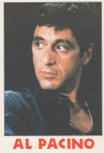 Al Pacino Film Vintage Rare Italian Photo Postcard