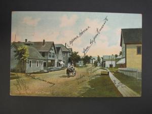 Canton ME Main St. Postcard