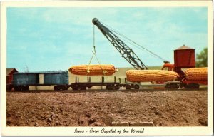 Exaggeration, Iowa, Corn Capital of the World Vintage Postcard P36