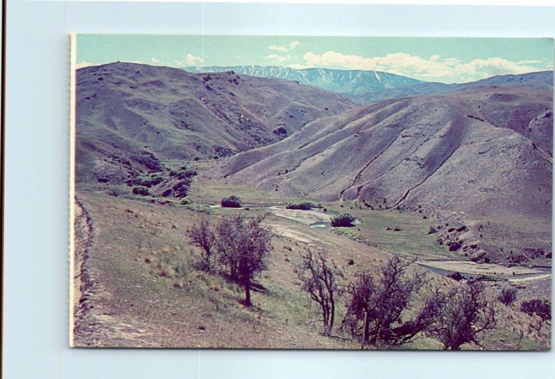 Postcard - Lindis Pass - New Zealand