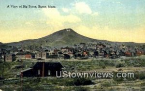 Big Butte in Butte, Montana