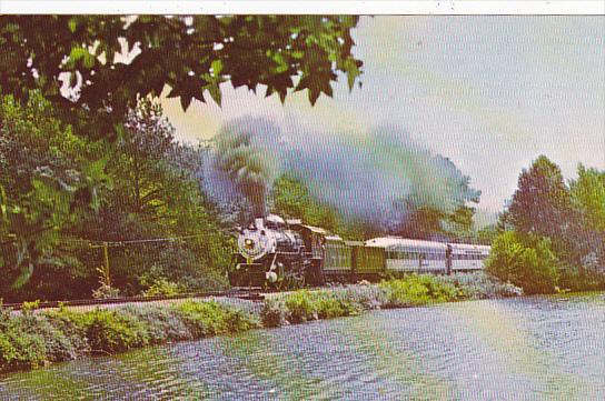 Southern Railway Consolidation Locomotive #722 at Vaucluse South Carolina