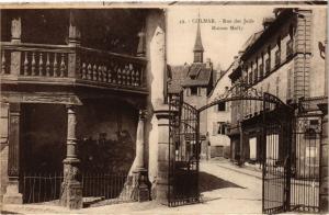 CPA AK JUDAICA Colmar - Rue des Juifs - Maison Molly (a1111)