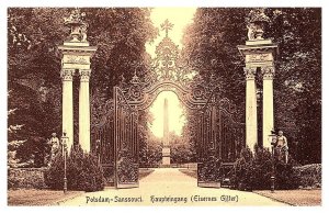 Germany Potsdam , Sanssouci, Eisernes Gitter