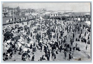 Asbury Park New Jersey Postcard The Beach Exterior Building 1909 Vintage Antique