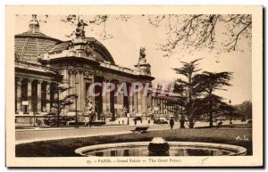 Old Postcard Paris Grand Palais