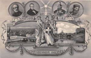 Lot336 pensiero azione commemorativa 1911 italy political