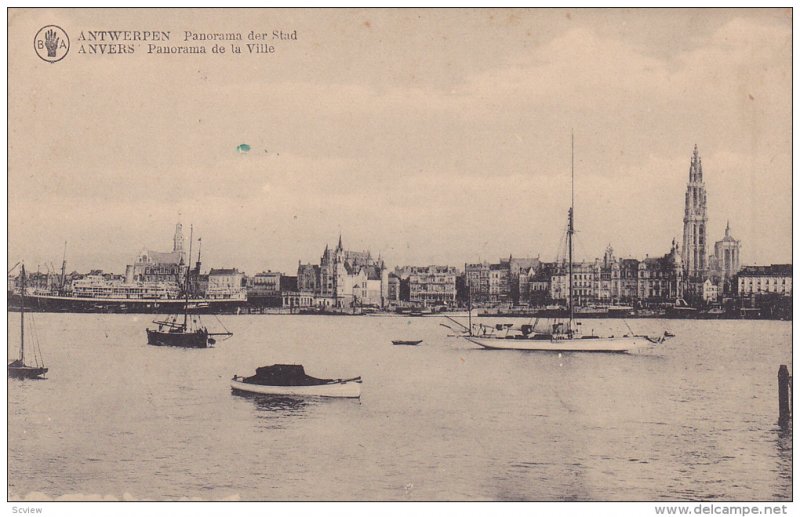 ANVERS , Belgium , 00-10s ; Panorama de la Ville