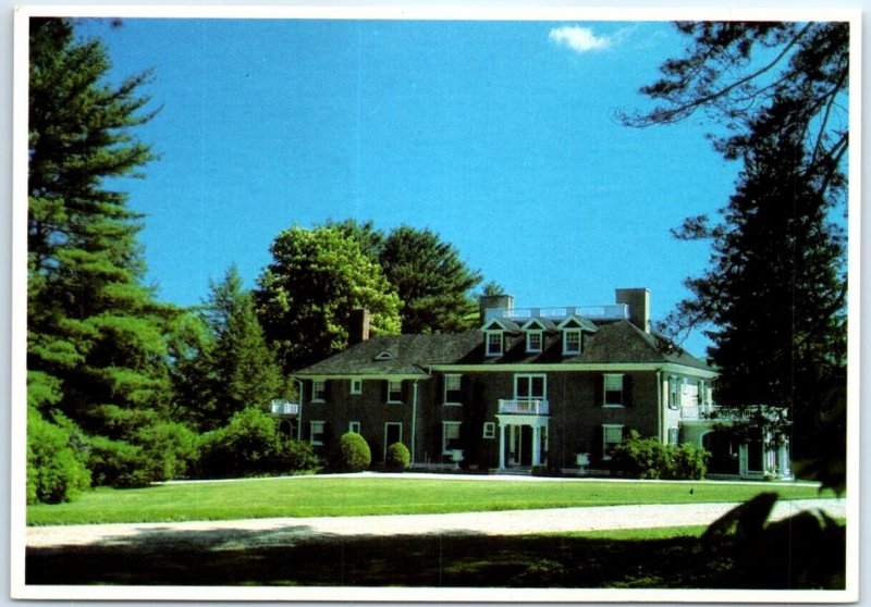 Postcard - The residence at Chesterwood - Stockbridge, Massachusetts