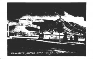 Nevada McGill Kennecot Copper Mine Real Photo